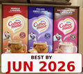 Coffee Mate liquid creamer trio — best by June 2026